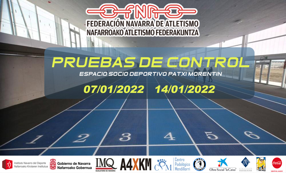 Listas de salida y listado de p&uacute;blico y t&eacute;cnicos Pruebas de Control Zizur Mayor